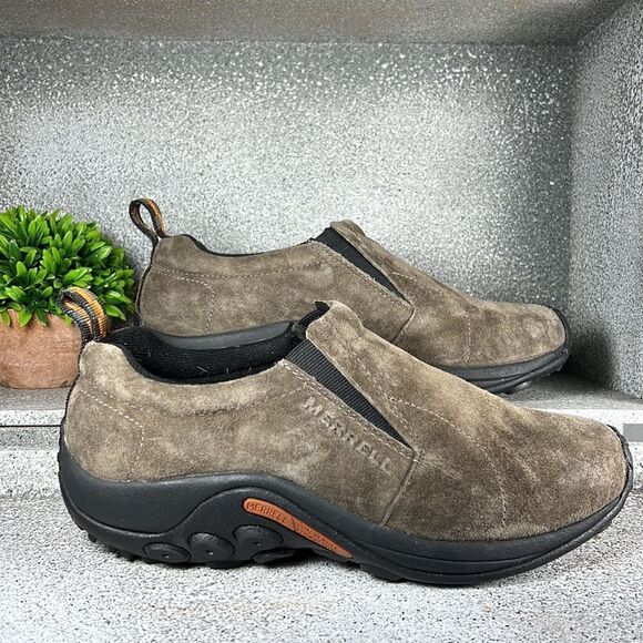 Merrell Jungle Moc Gunsmoke Nubuck Shoes Size 7.5 main image 6